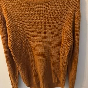 Zenana Outfitters Copper Crew Neck Sweater